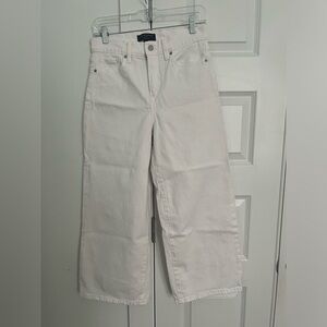 Banana Republic cropped wide leg pant